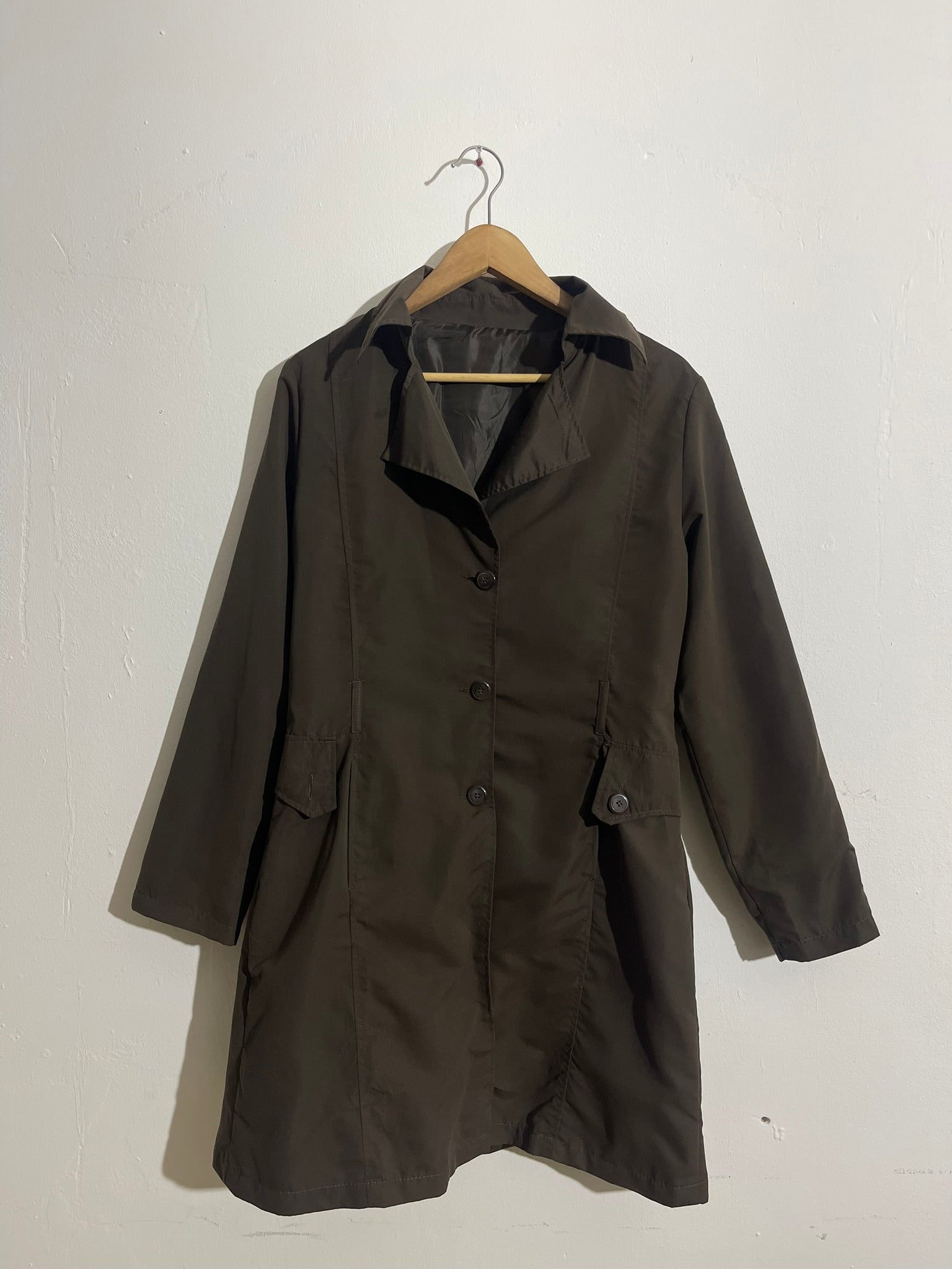 Trench coat léger marron