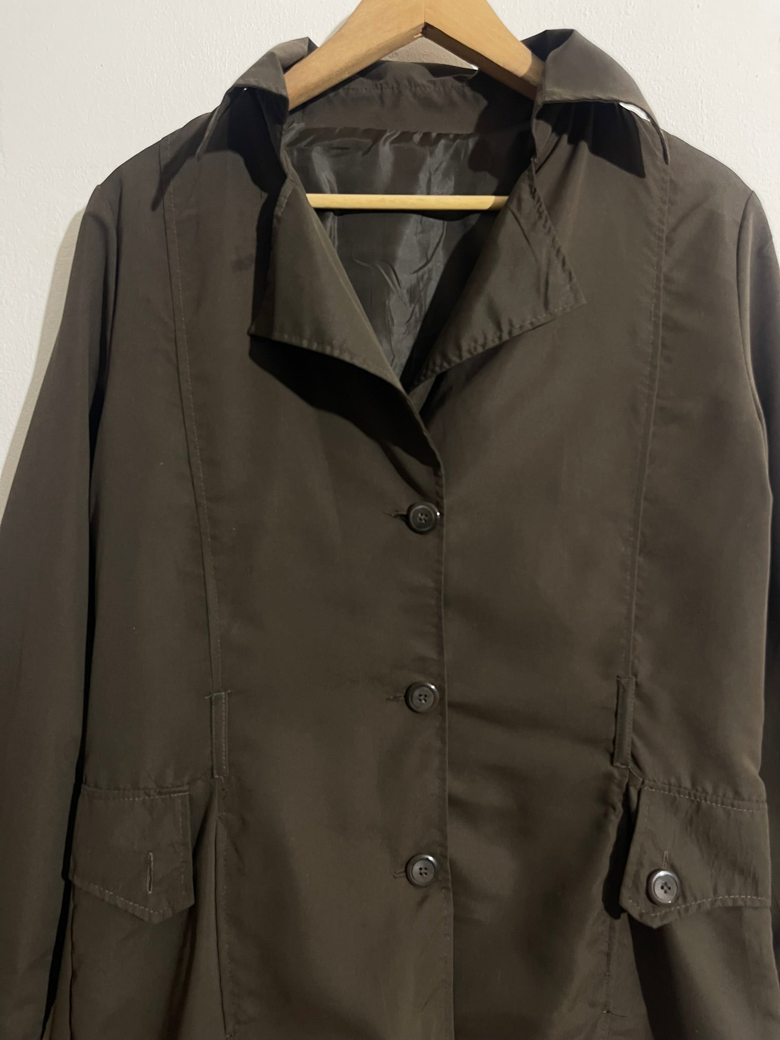 Trench coat léger marron