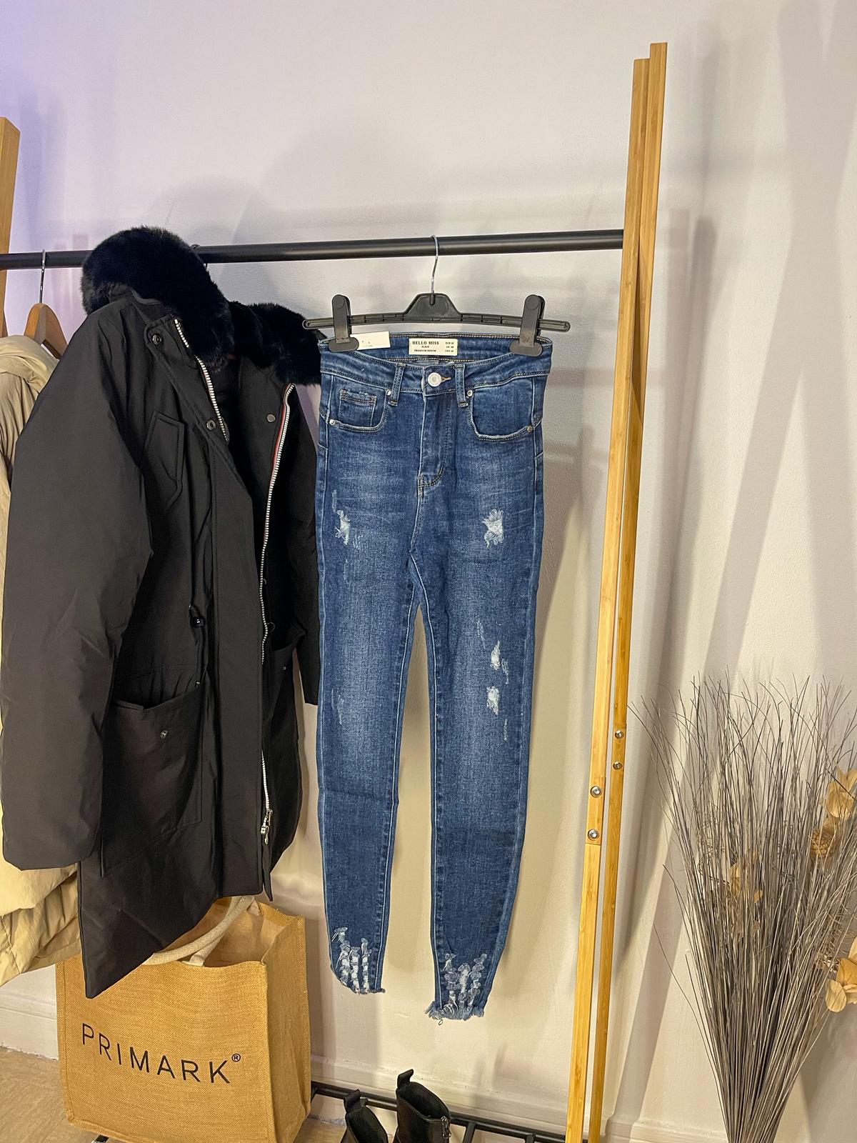 Jeans Bleu Stretch Push Up