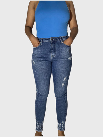 Jeans Bleu Stretch Push Up